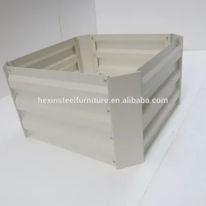 Metal garden furniture garden bed