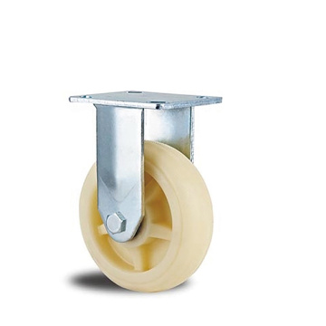 Nhiệm vụ nặng nề Rigid White PP Caster Wheels