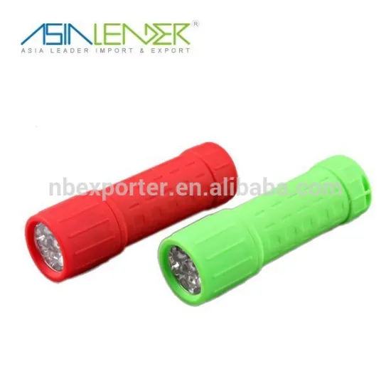 High Quality Waterproof 9LED Flashlight
