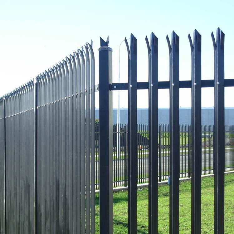 Hot Dipped Galvanized Steel Palisade Fencing Pvc Security Palisade Fence Panel6