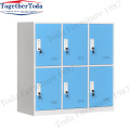 6 metal lockers for school classrooms and kindergartens