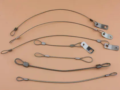 Stainless Steel Cable lanyards
