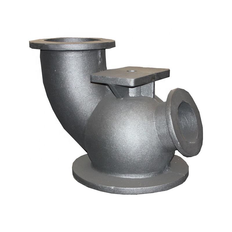 Cast iron elbow valve