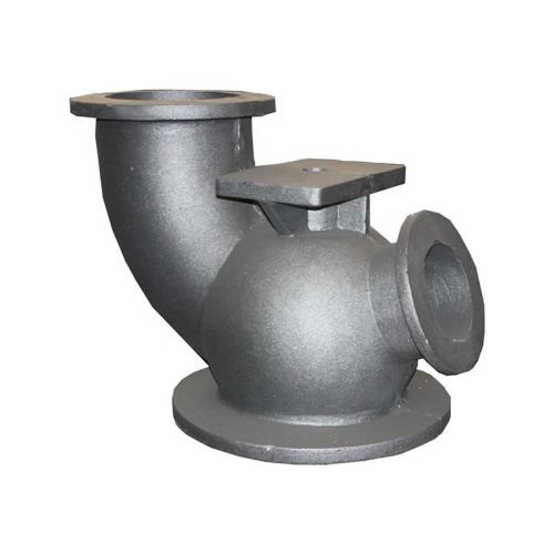 Customized cast iron elbow valve snail pump shell