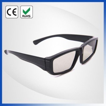 Low price plastic 3d passive glasses polarized 3d glasses for novelty christmas glasses