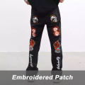 Custom Pattern LOGO Men's Denim Pants