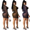 Women's Sexy Elegant Rhinestone Bodycon Dress