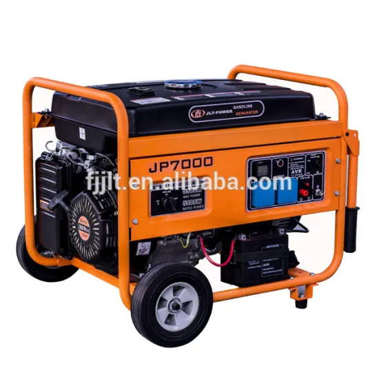 AC single phase 5KW Power Gasoline Generator 100% Copper Wire Small Petrol Generator Set