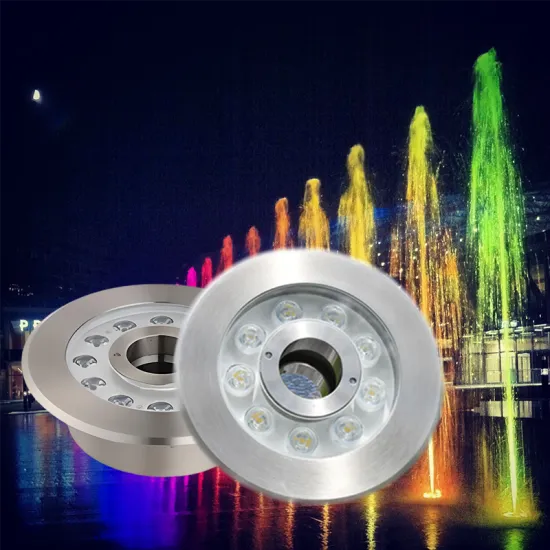 RGB LED Pool Lighting DMX512 Waterproof Fountain Landscape Light