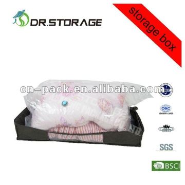 Gray color vacuum storage box
