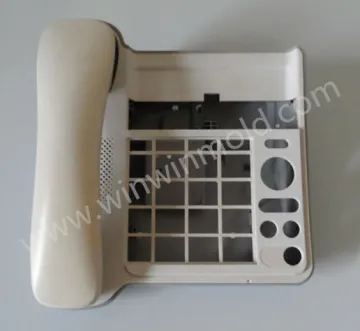 Telephone Set Assembly Plastic Injection Mold and Moulding