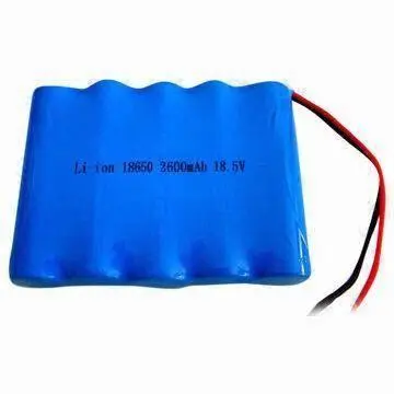 Lithium-ion Battery Pack, 18.5V Voltage, 2,600mAh Capacity, 5S1P Battery Packs