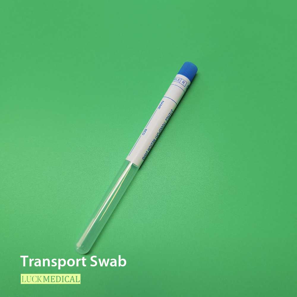 Транспортировка носа в трубке с пластиковой палочкой