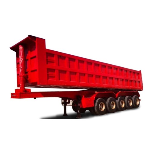 3 Axle 40CBM 80tons Dump Tipper Trailer