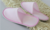 Soft plush slipper for hotel use