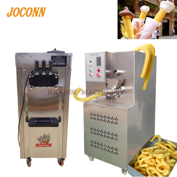 Easy Operation Ice Cream Cone Making Machine: Puff Corn Extruder for Rice Puff" 

However, to make it more concise and search-engine friendly, you might consider:

"Ice Cream Cone & Puff Corn Extruder Machine for Rice Puff