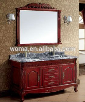 Antique German Style Bathroom Vanity Solid Wood Imported 3066, High ...