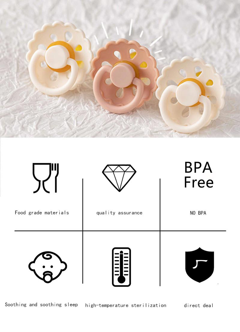 silicone pacifier MFZ-E020