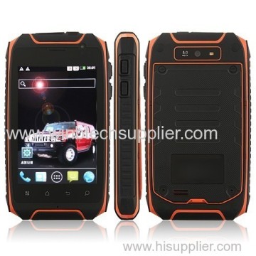 Hummer H1 + Dual Core robusto Smartphone antiurto antipolvere Gps 3,5 pollici 960 * 640 2800mah batteria Dual Sim cellulare H