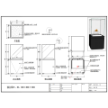 Museum Display Showcase Small Glass Corner Curio Schrank