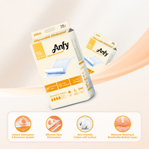 Almohadillas de cuidado para adultos OEM Almohadillas inferiores para adultos desechables