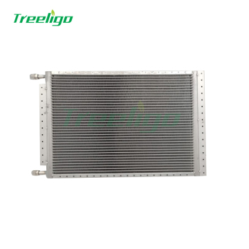 CNU628.6-408-25 Özelleştirilmiş klima evrensel kondenser 628.6x408x25mm araba kondansatörü