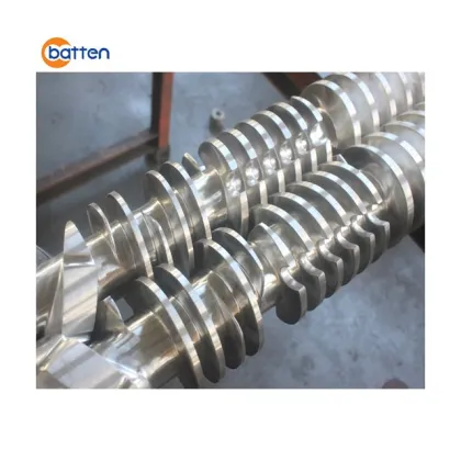 KraussMaffei KMD 60 KK Conical Twin Extruder: High-Quality Screw and Barrel for Plastic Extrusion Machines