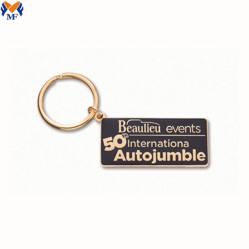 Comóradh Bronntanais bainise Enamel Keychain Saincheaptha