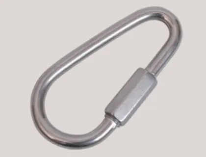 Climbing carabiner D shape carabiner clips