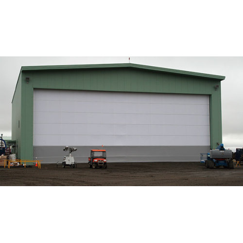 Rapid industry stacking up hangar door