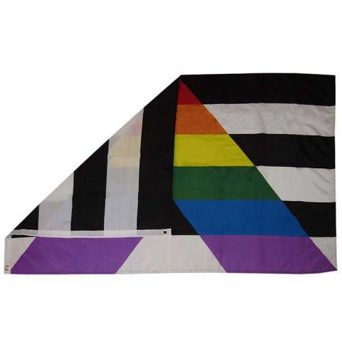 Polyester Large Rainbow Gay Pride Flag Colors