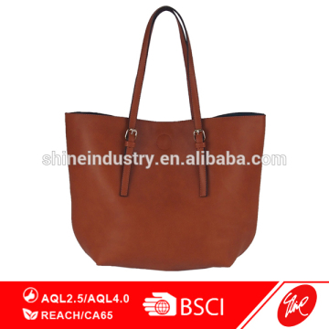 New Design Simple Pattern Women PU Handbag