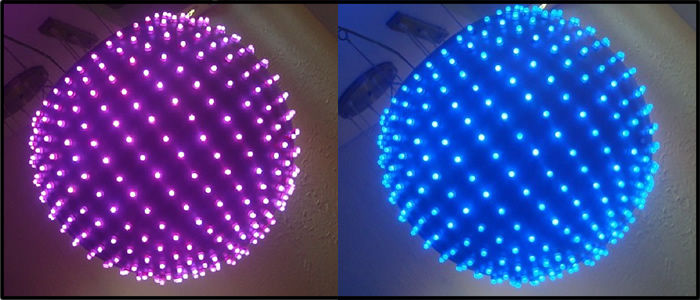 led module ball