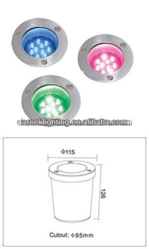 IP65 LED stainless steel inground deck light