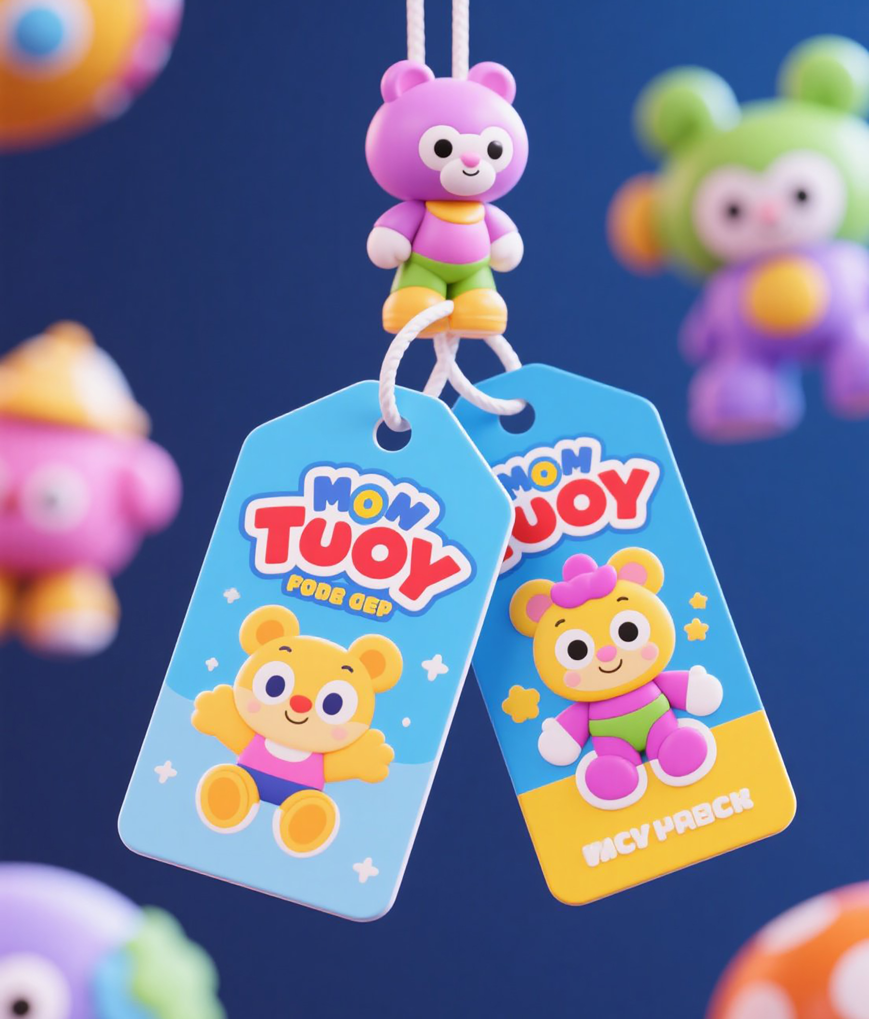 Печатные этикетки для детских игрушек