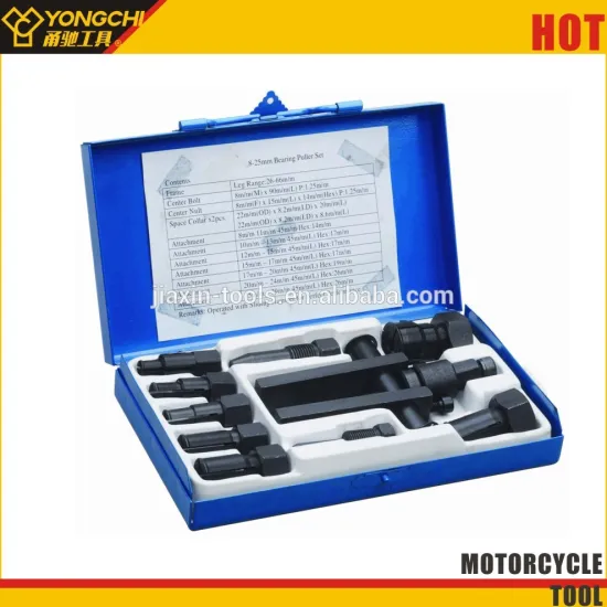 10pcs Motorcycle Bearing Separator Puller Kit Of Repair Tools