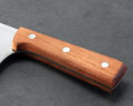 Cuchillo de cocina de madera maciza de acero inoxidable