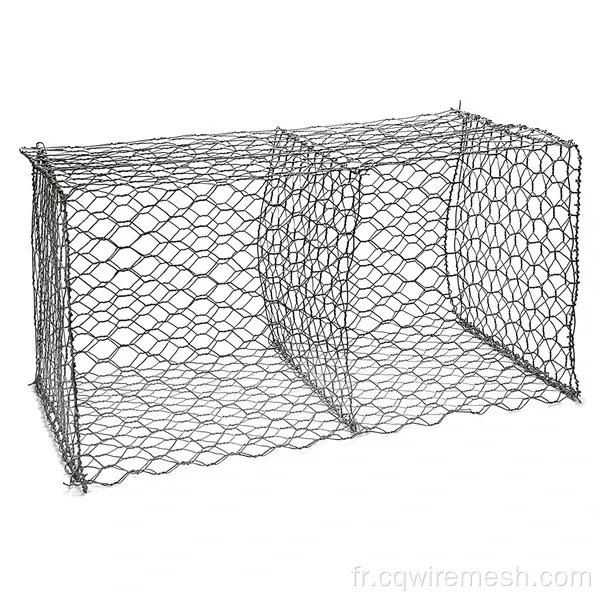 Vente chaude de qualité supérieure Galvanisé Gabion Box