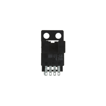 Omrons EE-SX674A Photoelectric Sensor - NPN Connector, Through-Beam Slot Type