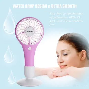 Portable Rechargeable Desk Handheld Mini USB Personal Fan