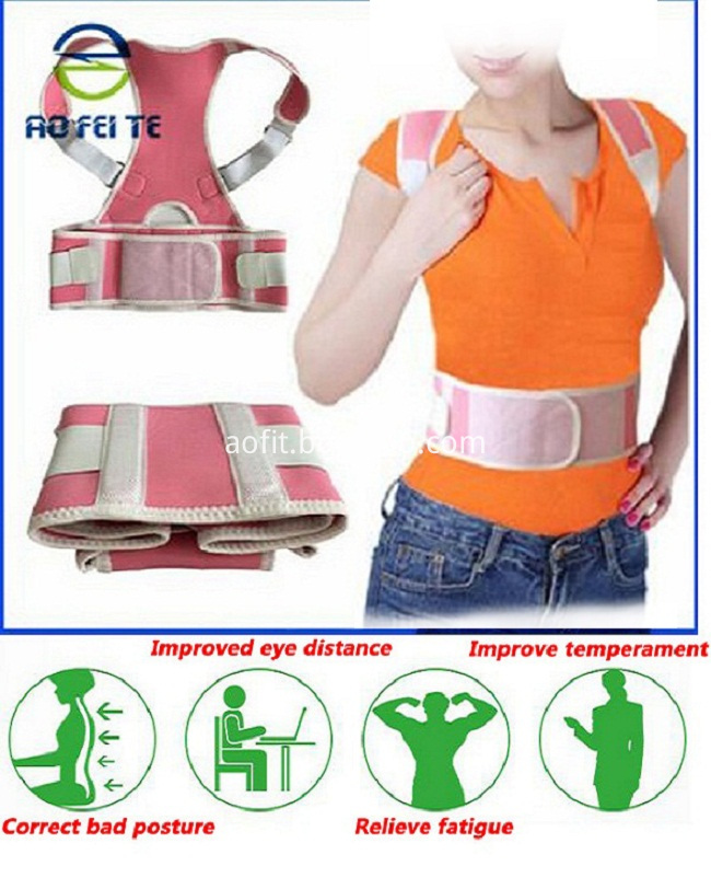 back and shoulders support belt