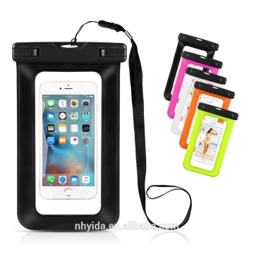 high quality IPX8 level universal PVC waterproof bag for iphone 6 6s