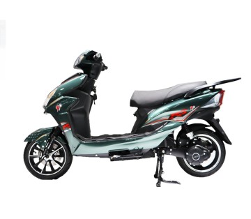 High Power Electric Racing Motorcycle - 1200W Long Range 72V 32Ah 10 Inch Scooter