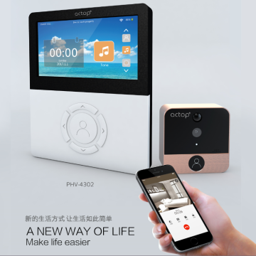4.5 inch WIFI Best Wireless Doorbell Camera