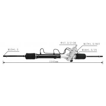 Crémaillère de direction assistée hydraulique pour Toyota Rav-4