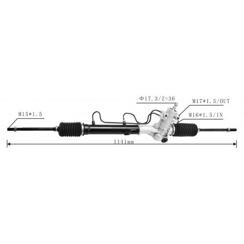 Crémaillère de direction assistée hydraulique pour Toyota Rav-4