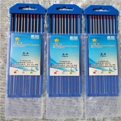 Raw Material Tungsten Rod Tig Welding Electrode