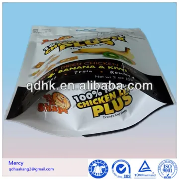 Dog Food Packaging Bag with Zipper