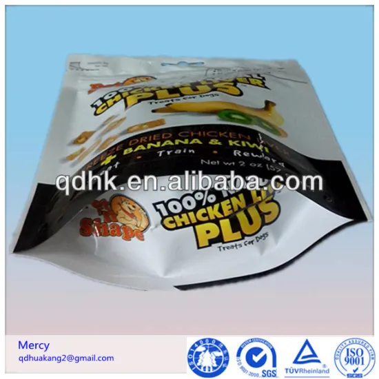 Dog Food Packaging Bag with Zipper