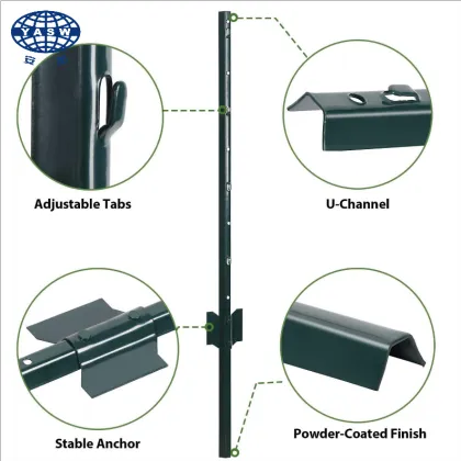 U channel post galvanized steel u posts